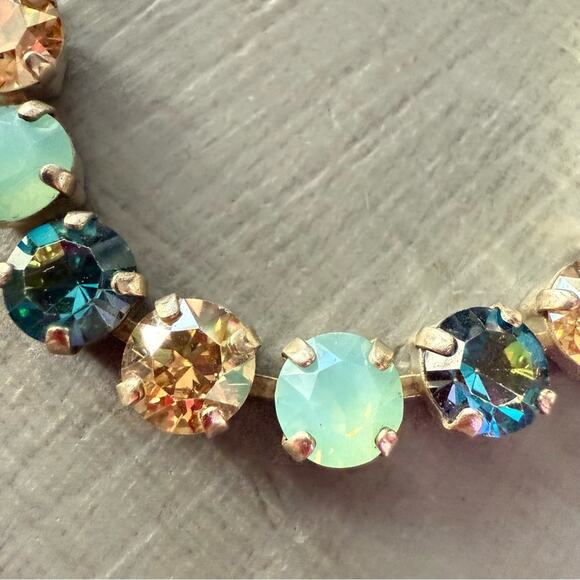 Sabika LIKE Silver Tone Tennis Bracelet - Picture 2 of 7